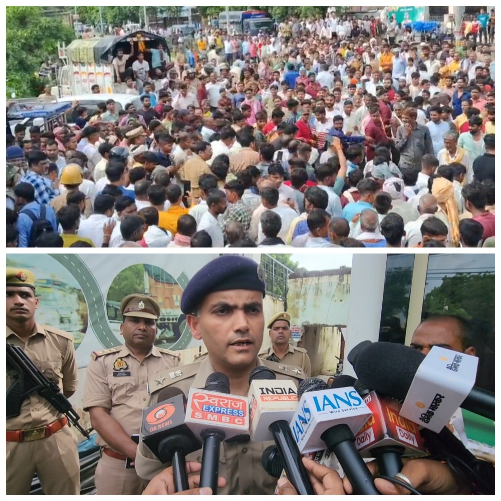 हरदोई में पुलिस हिरासत में युवक की मौत के बाद भारी बवाल मच गया
