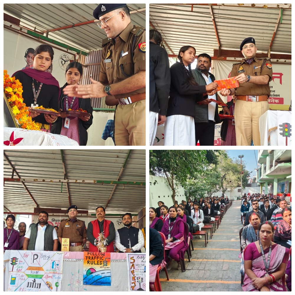 श्री डालसिंह  मेमोरियल स्कूल में यातायात माह पर निबंध व पोस्टर प्रतियोगिता, बच्चों ने दिया ट्रैफिक जागरूकता का संदेश