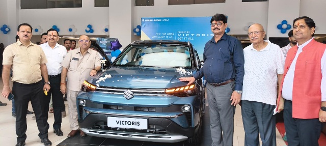 हरदोई में GST दिवस पर मारुति सुज़ुकी की “Victoris” का भव्य अनावरण, बताई गई खासियत, सिटी मजिस्ट्रेट रहे मुख्य अतिथि