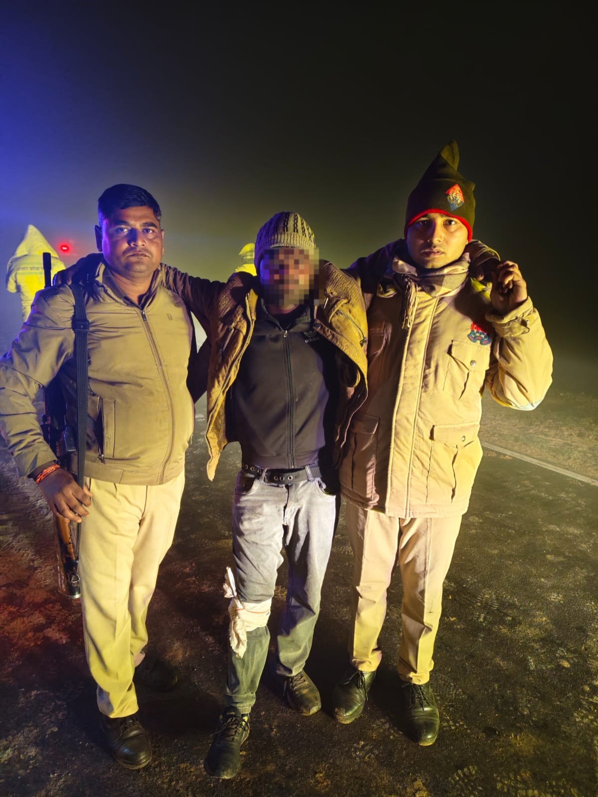 हरदोई में अंतर्जनपदीय बदमाशों के साथ पुलिस की मुठभेड़